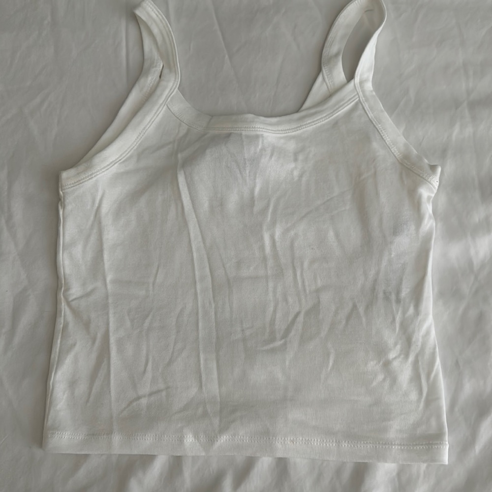 Top shop white tank